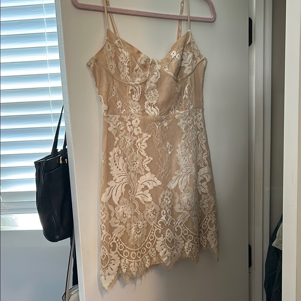 Elegant Lace Slip Dress